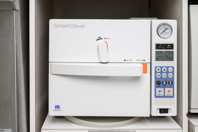 小型高圧蒸気滅菌器「スマートクレーブ」